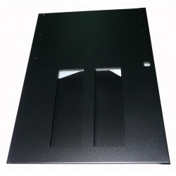 ME3301 - BOTTOM LEFT LATERAL DOOR (PHOTO SLOT) PNG (BLACK) (50,5x36 cm - Inch 19,9x14,2)