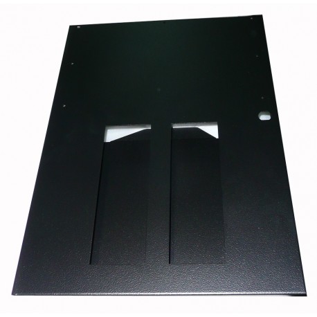 ME3301 - BOTTOM LEFT LATERAL DOOR (PHOTO SLOT) PNG (BLACK) (50,5x36 cm - Inch 19,9x14,2)