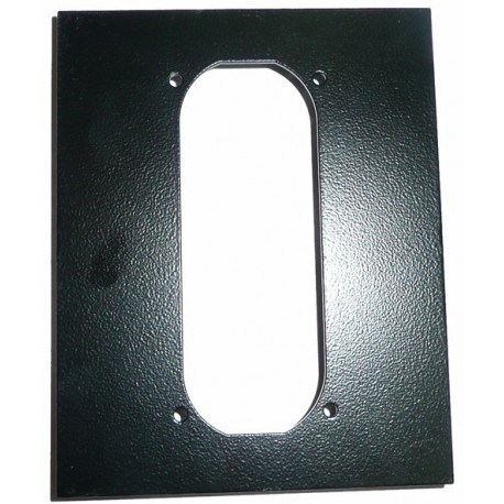 ME0004 - COIN ACCEPTOR METAL PLATE (12,1x15,2 cm - Inch 4,76x5,98) (BLACK)