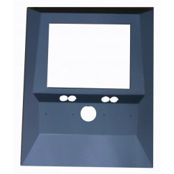 ME3106 - MONITOR & CAMERA FRONT METAL BODY. NG BK SONY-BUTTONS (GREY)