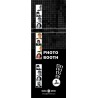 DE3121 - MINIMAL DECAL. NG BK 1 - FRONT DOOR (64,5x179,5 cm - Inch 25,20x70,47)