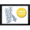 DE3122 - MINIMAL DECAL. NG BK 2 - BOTTOM RIGHT LATERAL DOOR (PHOTO SLOT) (34,5x24,5 cm - Inch 13,38x9,50)