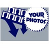DE2902 - STD. DECAL. NG BU 2 - BOTTOM RIGHT LATERAL DOOR (PHOTO SLOT) (34,5x24,5 cm - Inch 13,38x9,50)