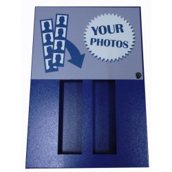 ME2904 - BOTTOM RIGHT LATERAL DOOR (PHOTO SLOT). NG (BLUE) (36x51,5 cm - Inch 14,7x20,2)