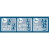 DE2917 - STARS DECAL. NG BU 7 - INSTRUCTIONS (50x16,5 cm - Inch 19,68x6,30)