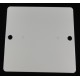 ME3428 - RIGHT LATERAL METAL COVER. STRIP (WHITE) (10,5x11 cm - Inch 4,13X4,33)