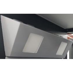ME3109 - TOP LIGHT DIFFUSER HOLDER. NG (RAW METAL)