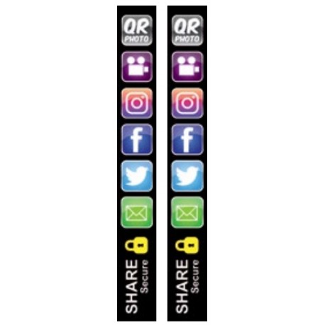 DE06019 - General-SocialNetBLACK-Left-Right - (6,5x52,49cm - 2.55x20.66in)